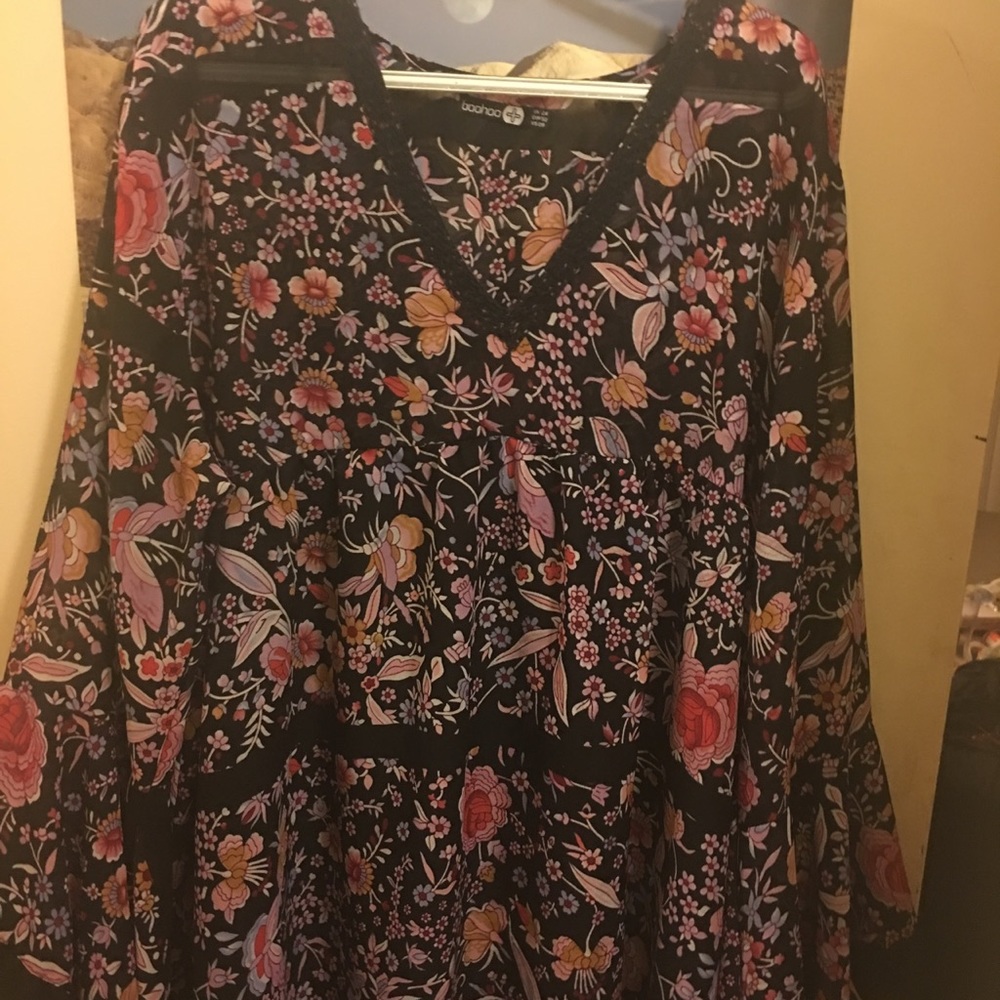 Boohoo floral dress